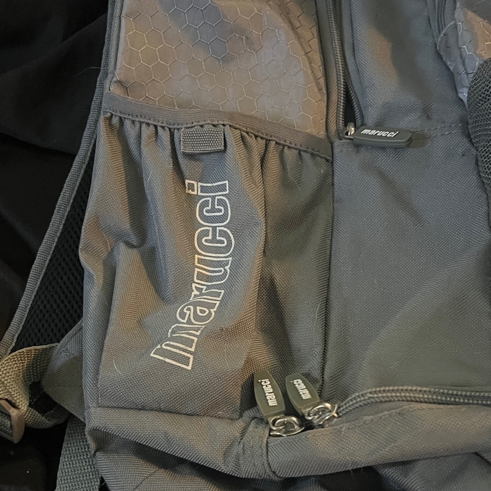 Gray Backpack For Ball Players - image 6